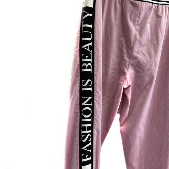 Dolce & Gabbana Queen Of My Life Fashion Devotion Velvet Sweatpants- 40 US 6 - Picture 4 of 8